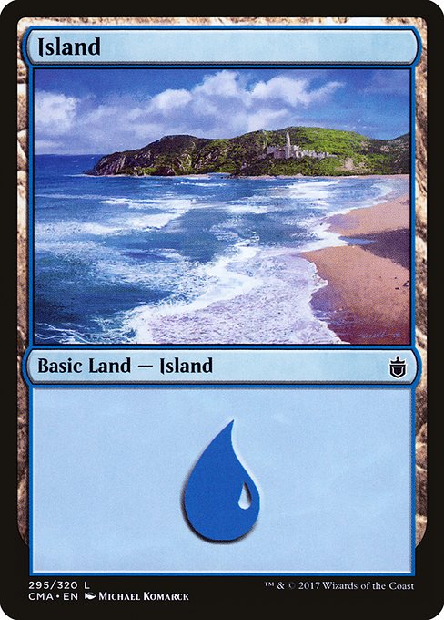Island from Commander Anthology