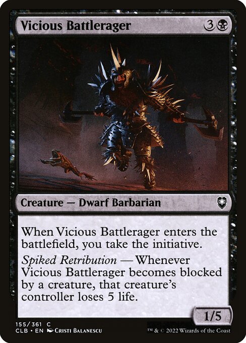 Vicious Battlerager highlighted card art