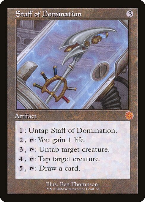 Staff of Domination highlighted card art