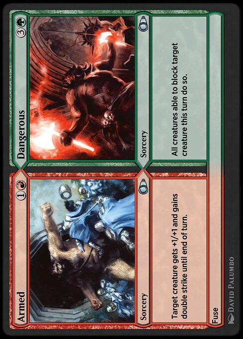 Armed // Dangerous highlighted card art