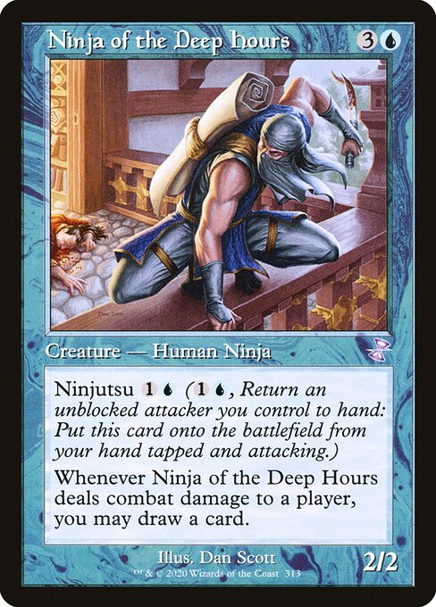 Ninja of the Deep Hours from Time Spiral Remastered