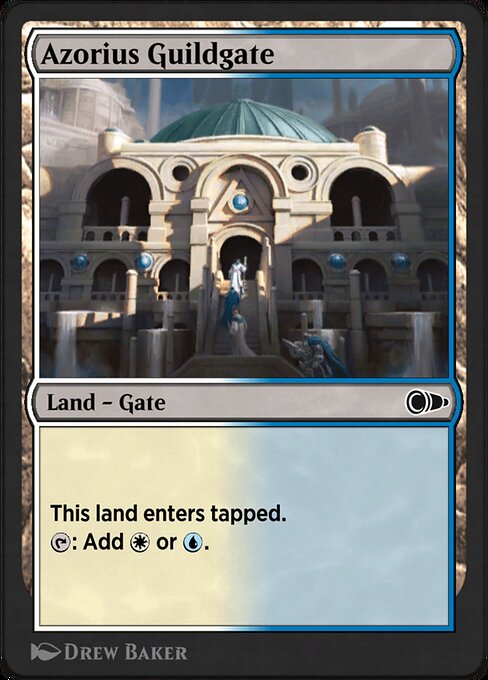 Azorius Guildgate highlighted card art