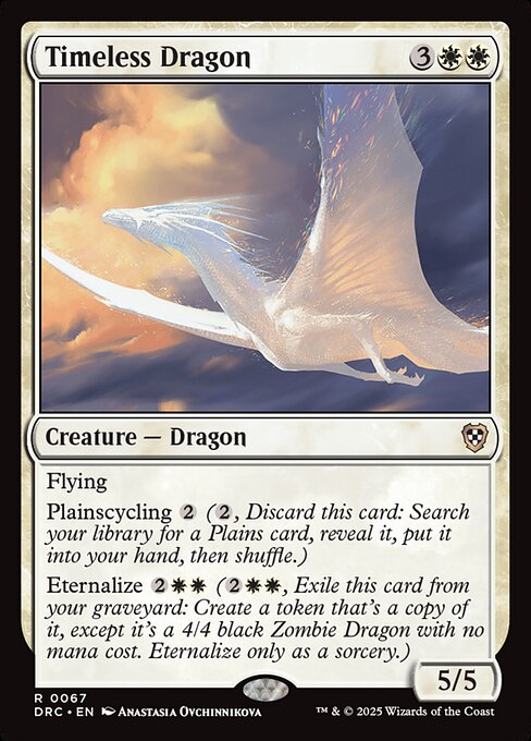 Timeless Dragon from Aetherdrift Commander