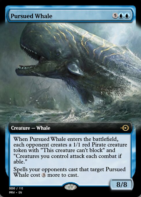 Pursued Whale from Magic Online Promos