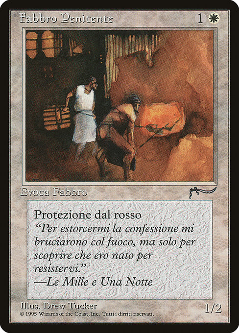 Repentant Blacksmith from Rinascimento