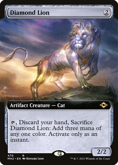 Diamond Lion from Modern Horizons 2
