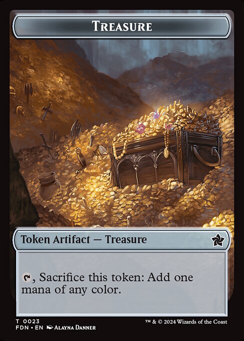 Treasure from Foundations Tokens