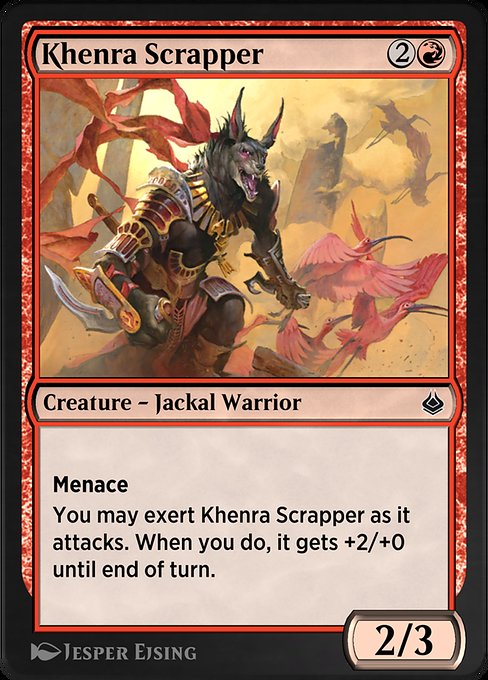 Khenra Scrapper highlighted card art
