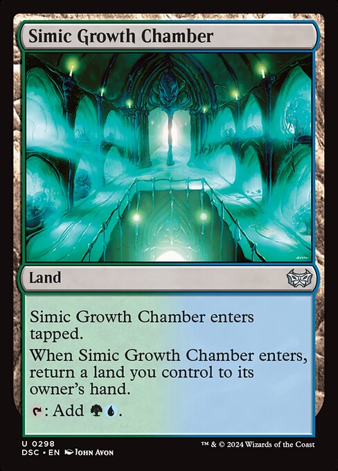 Simic Growth Chamber highlighted card art