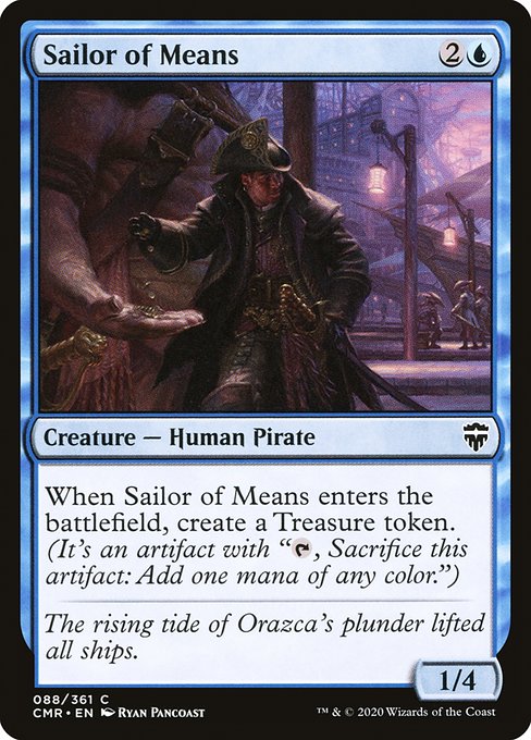 Sailor of Means highlighted card art