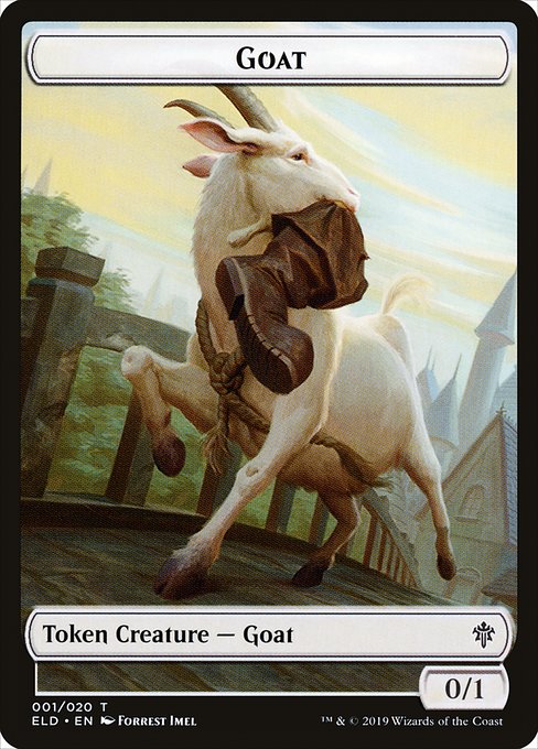 Goat from Throne of Eldraine Tokens