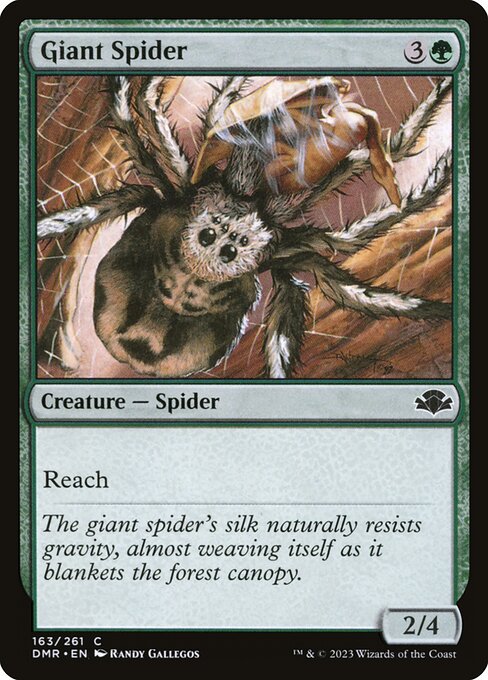 Giant Spider highlighted card art
