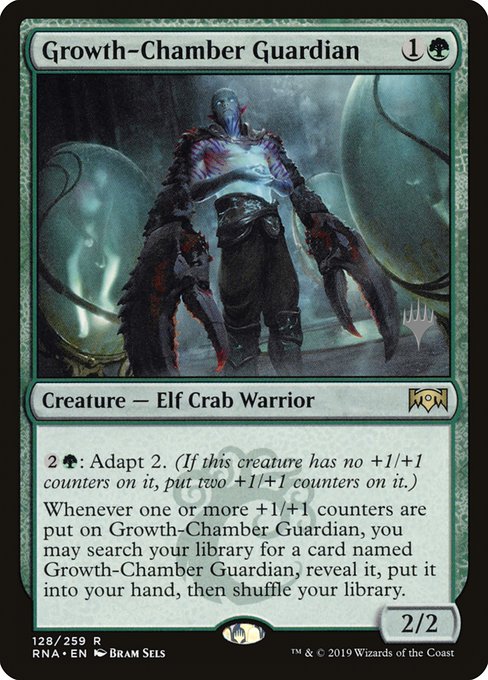 Growth-Chamber Guardian from Ravnica Allegiance Promos
