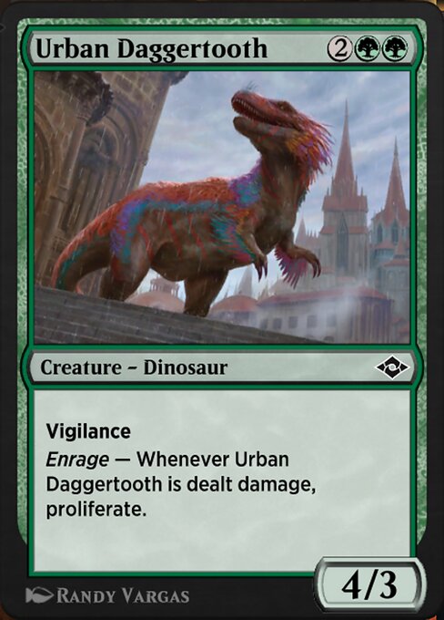 Urban Daggertooth highlighted card art