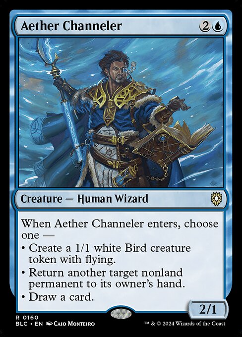 Aether Channeler from Bloomburrow Commander