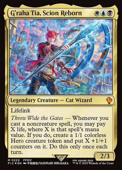 G'raha Tia, Scion Reborn highlighted card art