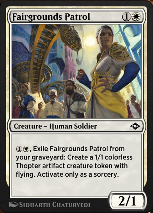 Fairgrounds Patrol highlighted card art