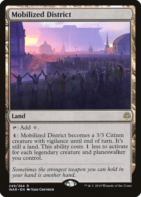 Mobilized District from War of the Spark