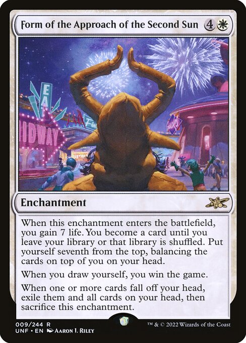 Form of the Approach of the Second Sun highlighted card art