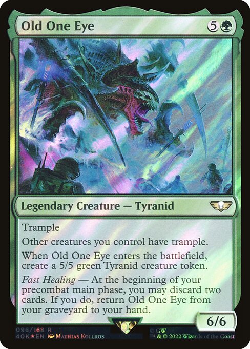Old One Eye highlighted card art