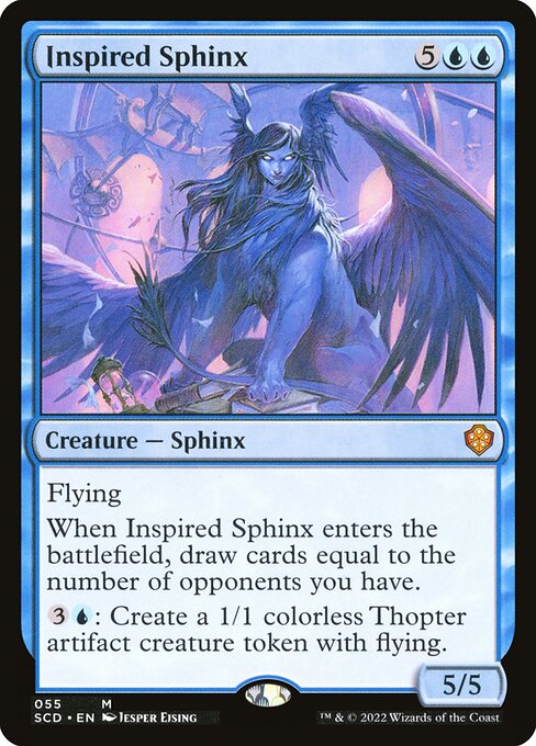 Inspired Sphinx highlighted card art