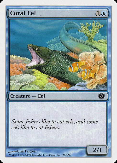 Coral Eel from Eighth Edition