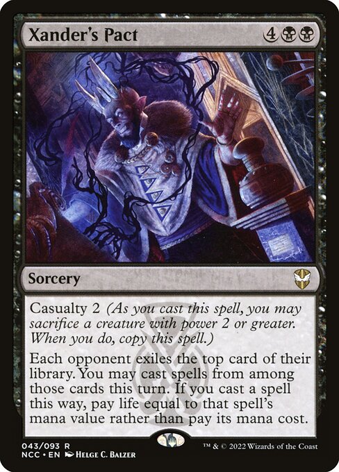 Xander's Pact highlighted card art