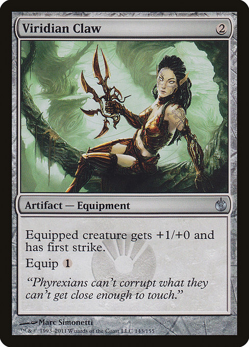Viridian Claw from Mirrodin Besieged