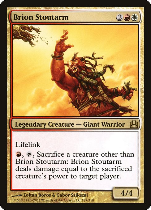 Brion Stoutarm from Commander 2011