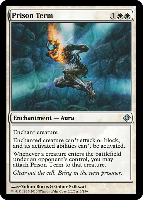 Prison Term from Magic Online Theme Decks