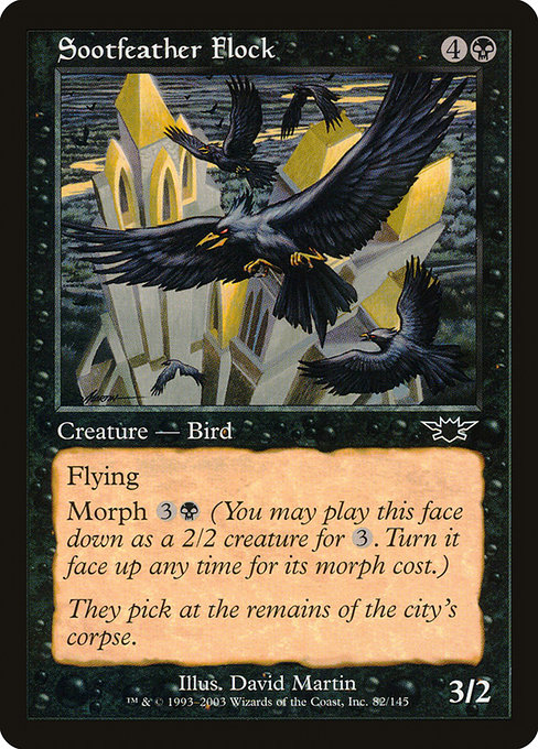 Sootfeather Flock highlighted card art