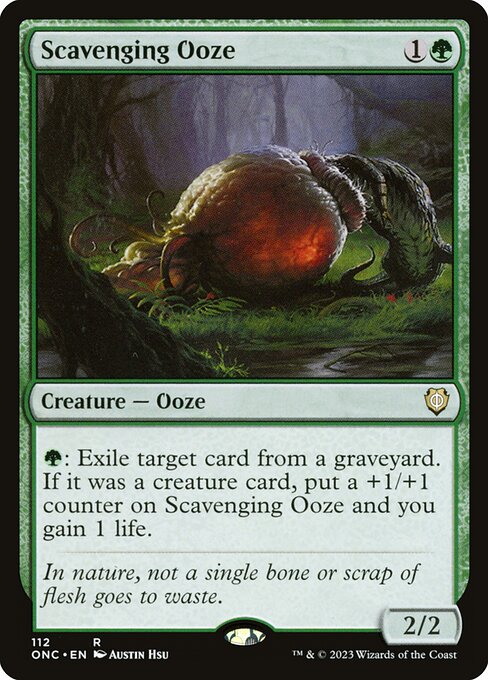 Scavenging Ooze from Phyrexia: All Will Be One Commander