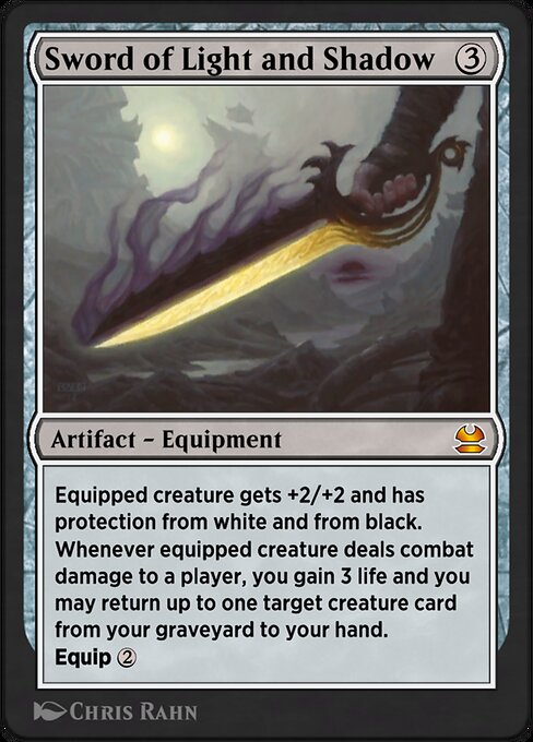 Sword of Light and Shadow highlighted card art
