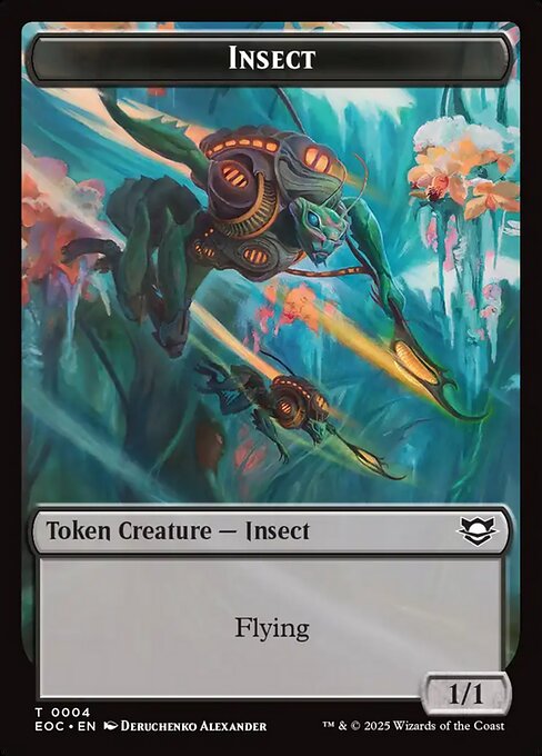 Insect highlighted card art