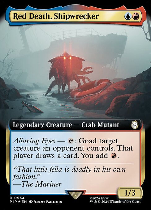 Red Death, Shipwrecker highlighted card art