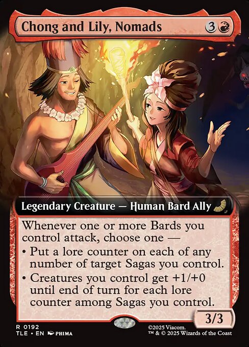 Chong and Lily, Nomads from Avatar: The Last Airbender Eternal