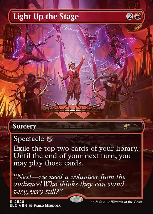 Light Up the Stage highlighted card art