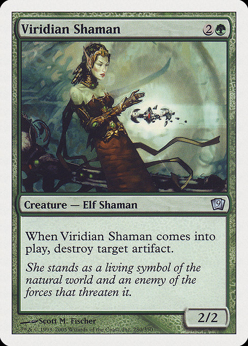 Viridian Shaman from Ninth Edition