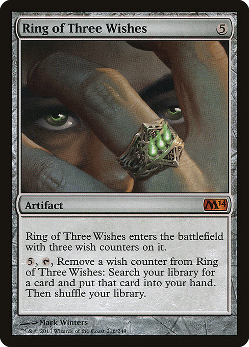 Ring of Three Wishes from Magic 2014