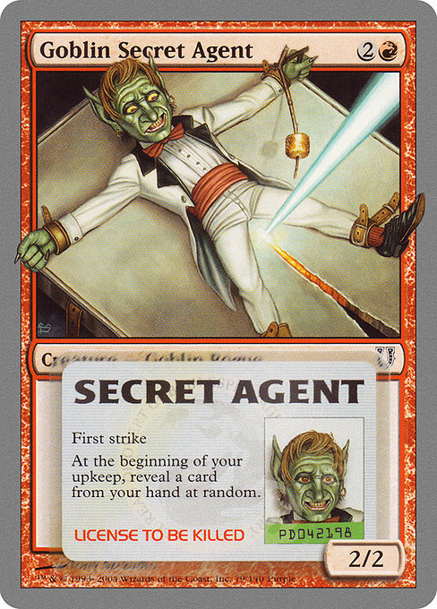 Goblin Secret Agent highlighted card art