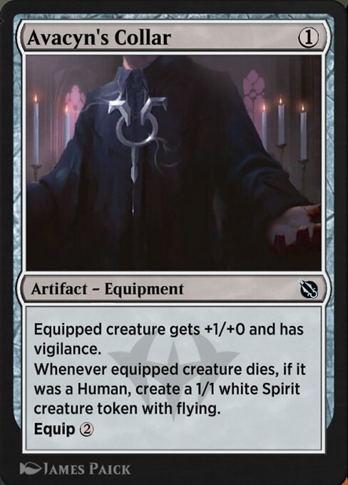 Avacyn's Collar highlighted card art