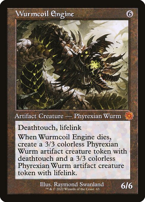Wurmcoil Engine from The Brothers' War Retro Artifacts