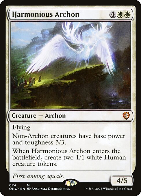 Harmonious Archon highlighted card art