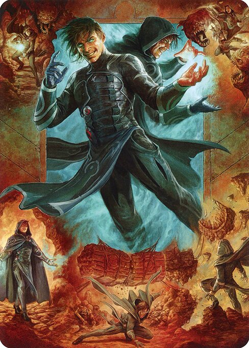 Jace, Mirror Mage // Jace, Mirror Mage from Zendikar Rising Art Series