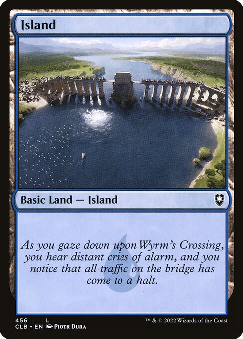 Island from Commander Legends: Battle for Baldur's Gate
