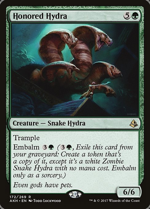 Honored Hydra from Amonkhet