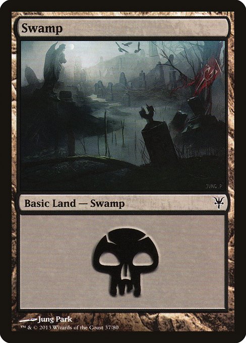 Swamp from Duel Decks: Sorin vs. Tibalt