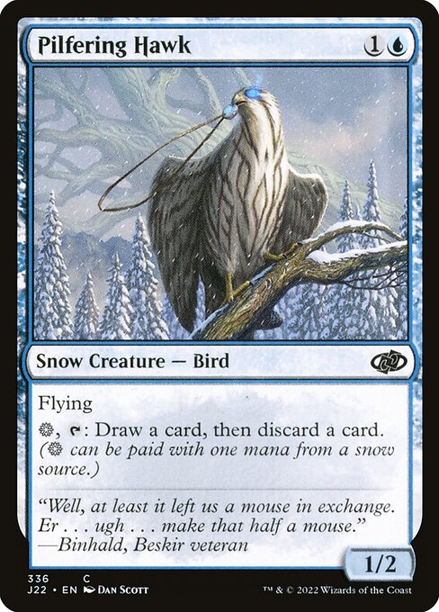 Pilfering Hawk highlighted card art