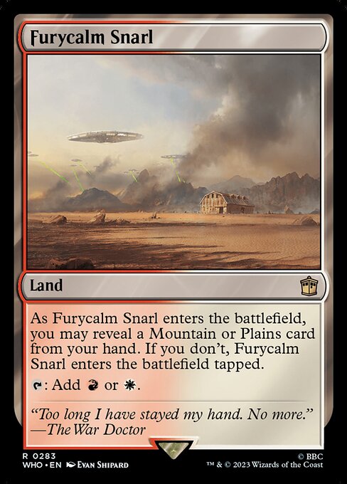 Furycalm Snarl from Doctor Who