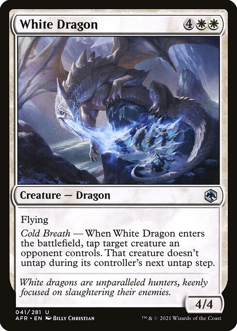 White Dragon from Adventures in the Forgotten Realms